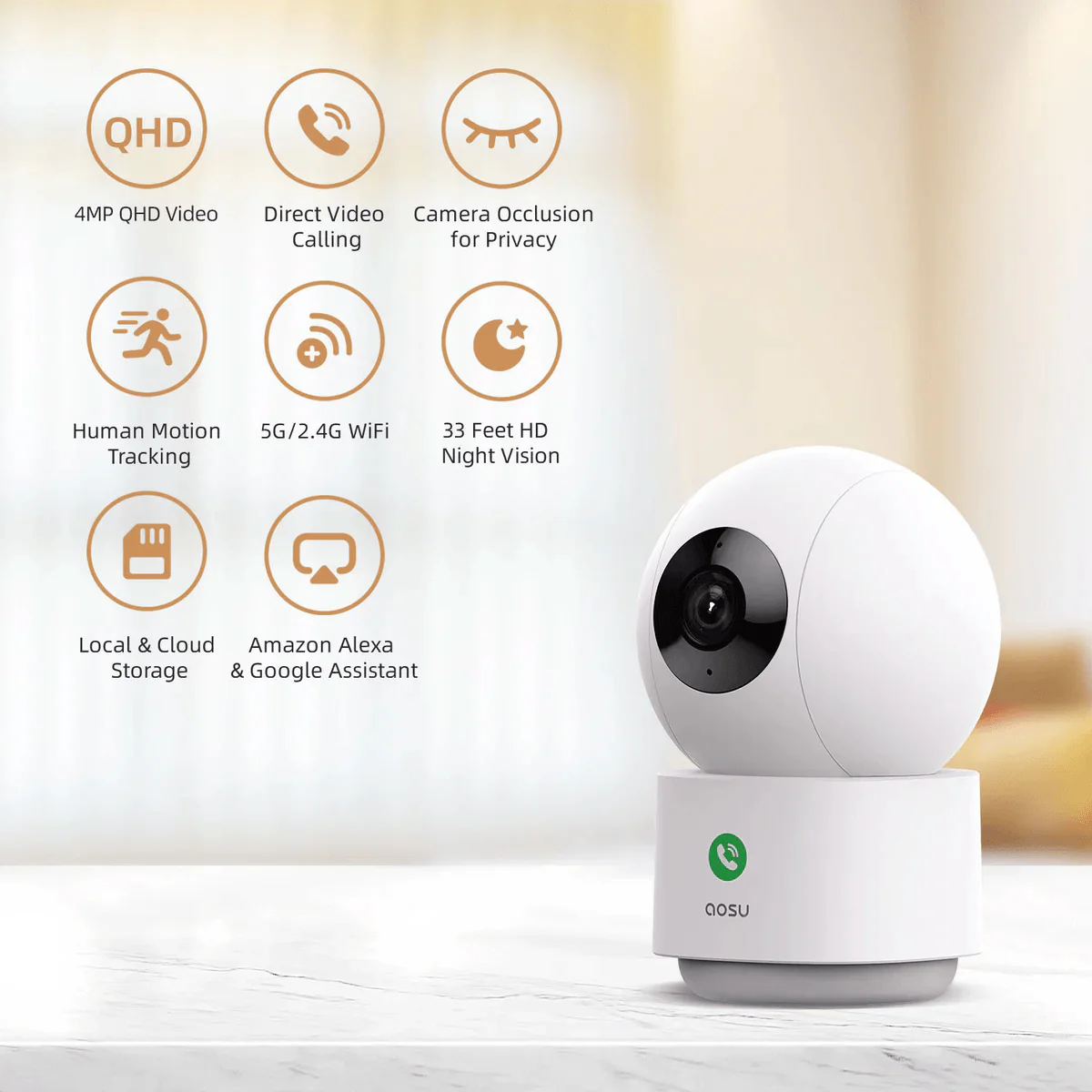 aosu T2 Ultra + Video Doorbell Pro + Floodlight Cam Pro + IndoorCam P1 Pro - Image 29