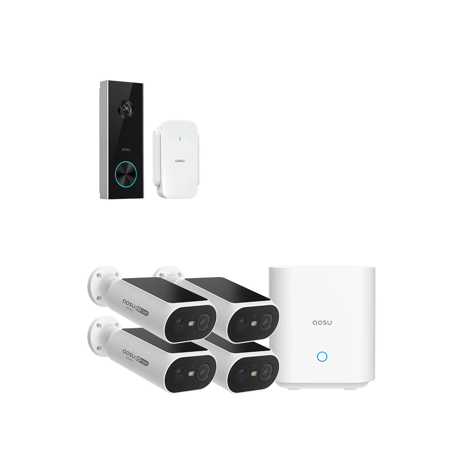 SolarCam System P1 SE System + Video Doorbell Pro